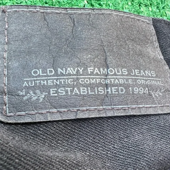 Old Navy Men Black Skinny Ajuste Jeans - Picture 5 of 5